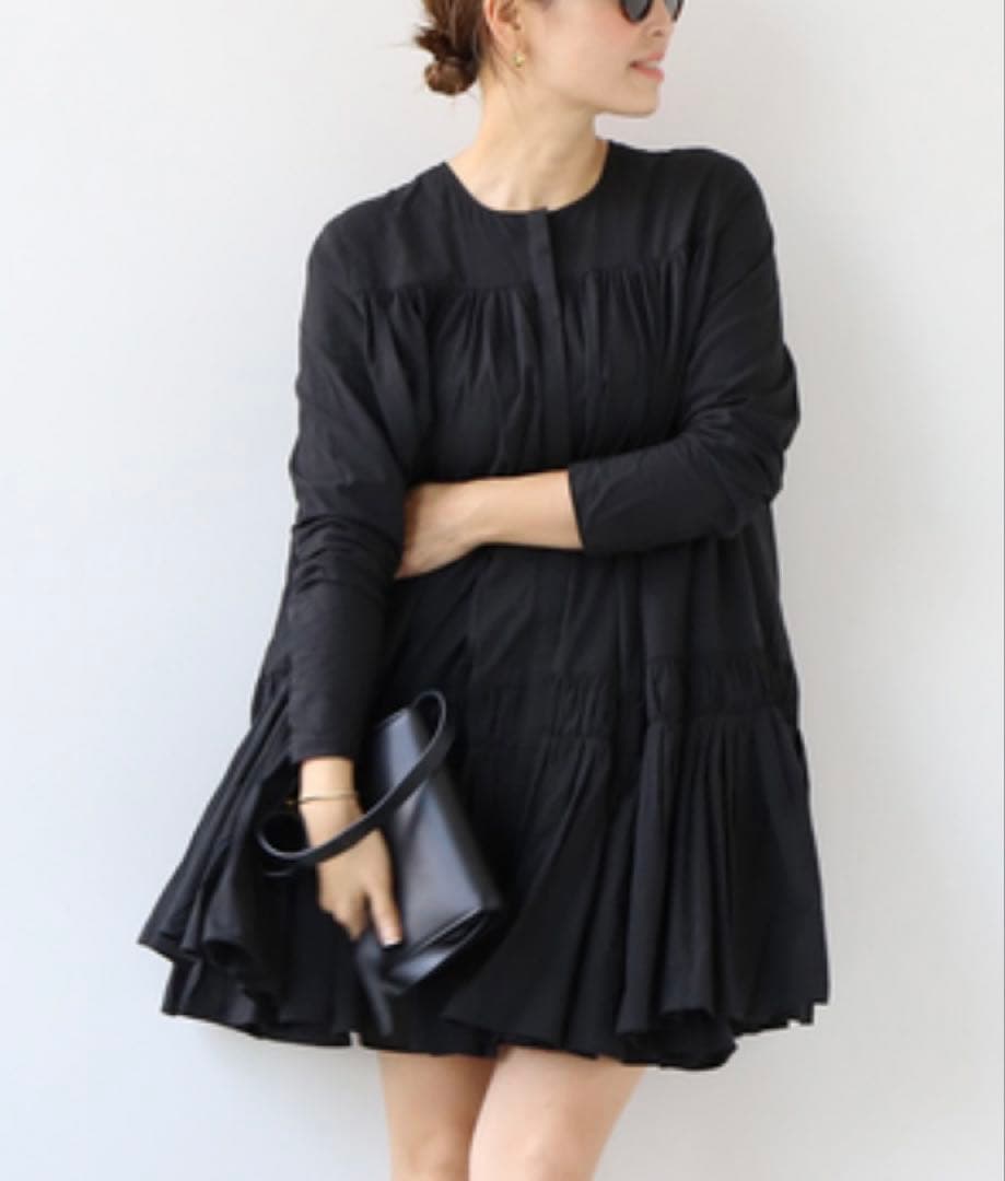 MARILYN MOON/マリリンムーン ティアードドレス ブラック