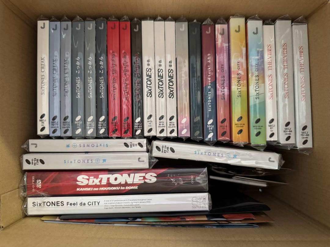 SixTONES CD・DVD まとめ売り