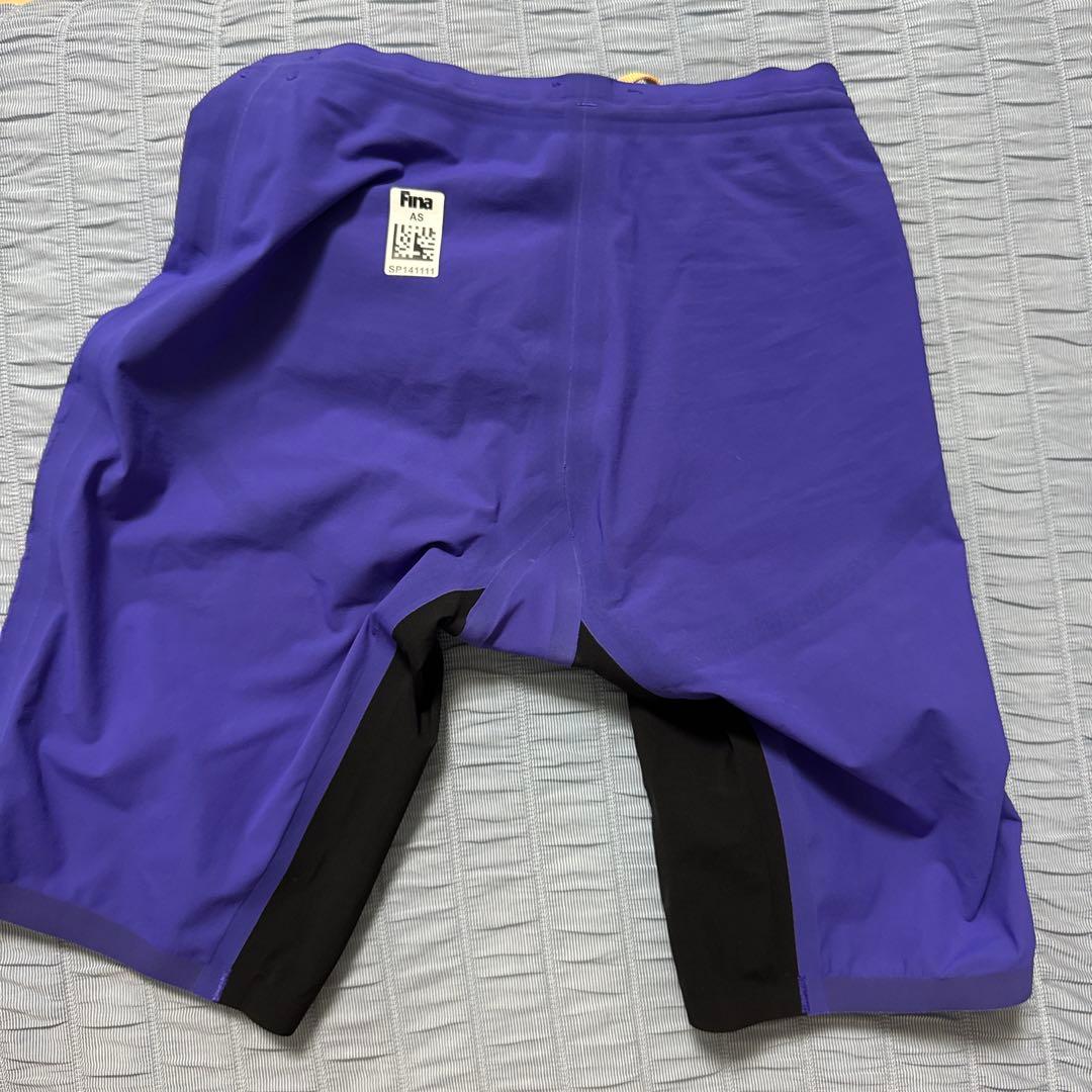 Speedo 競泳水着 紫/黒　24 Mサイズ