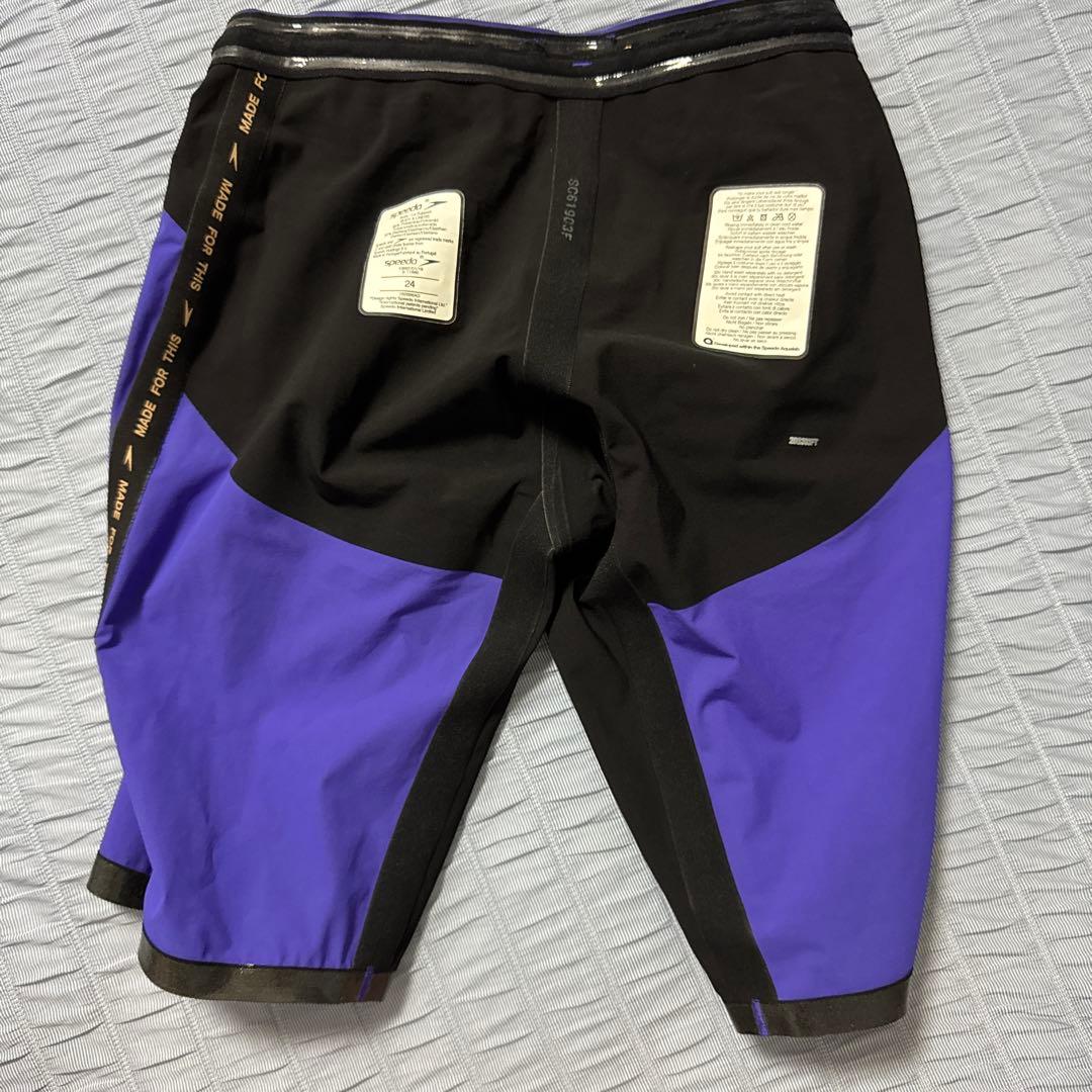 Speedo 競泳水着 紫/黒　24 Mサイズ