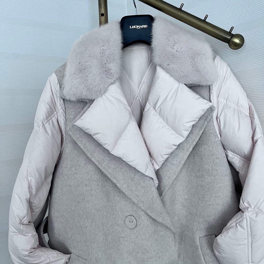 未使用に近い　ノーブランド ロングコート　ダウンコート　マックスマーラ好きにも♪