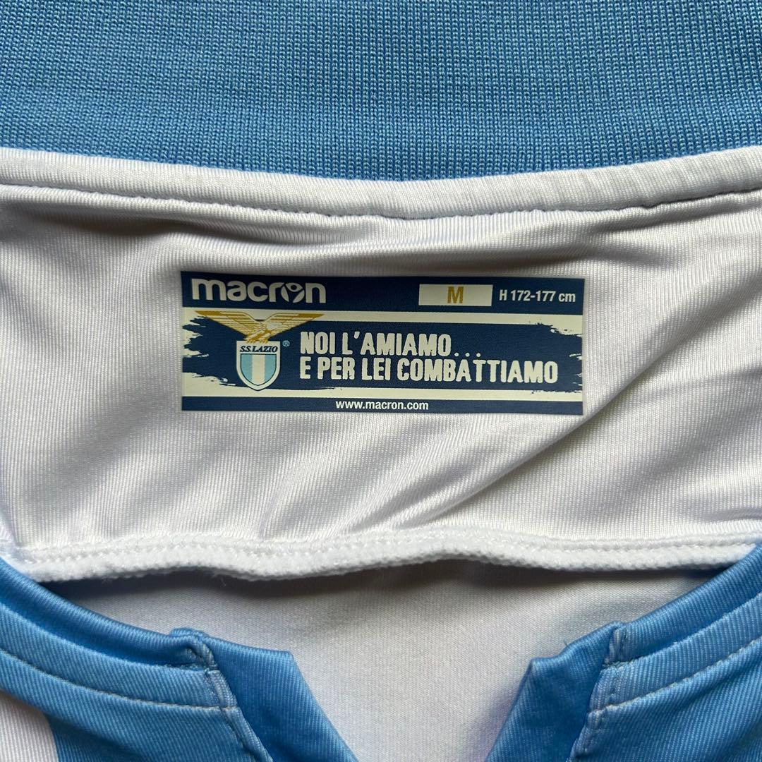 正規品新品☆SSラツィオ17/18アウェイユニフォーム☆Mサイズ☆macron