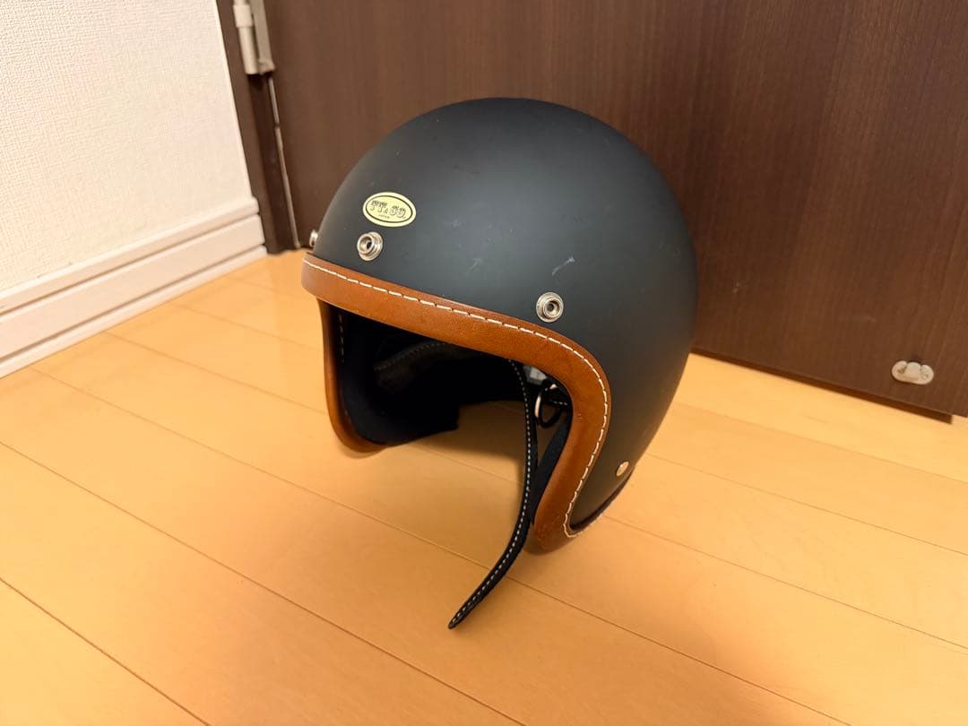 tt&co スーパーマグナム　レザーリムショット　ブラウンレザー　マットブラック