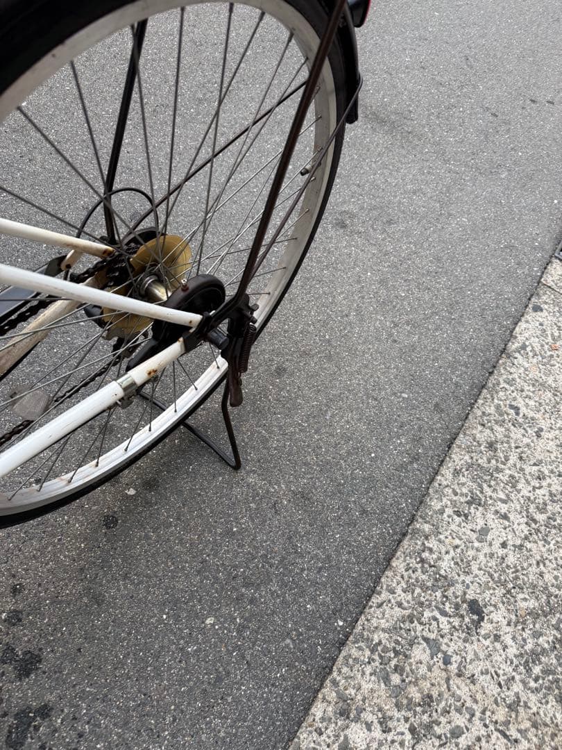 186 自転車 大阪市 【引取り限定】 27インチ 変速付き
