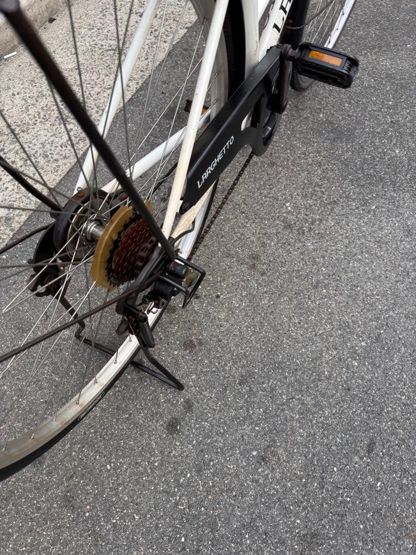 186 自転車 大阪市 【引取り限定】 27インチ 変速付き