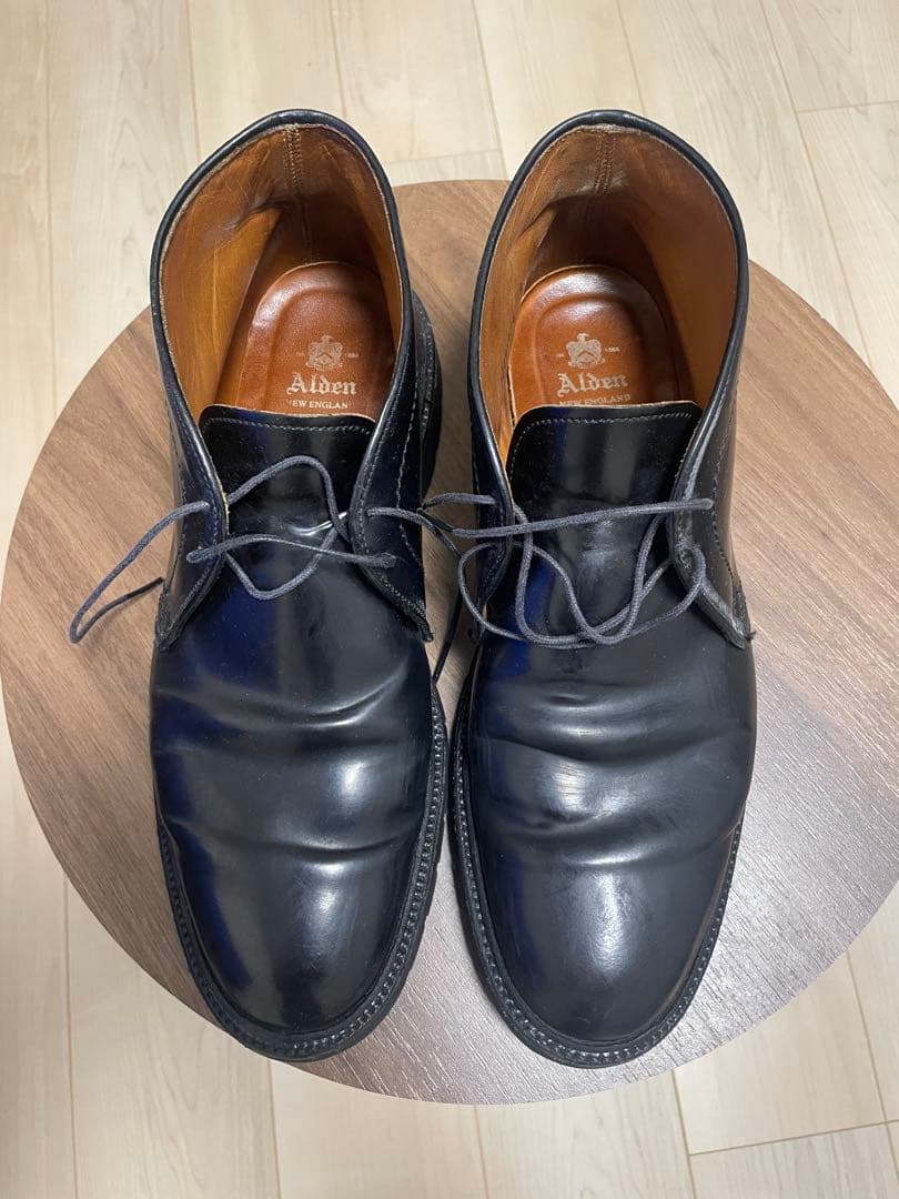 Alden 黒 1340 コードバン　9