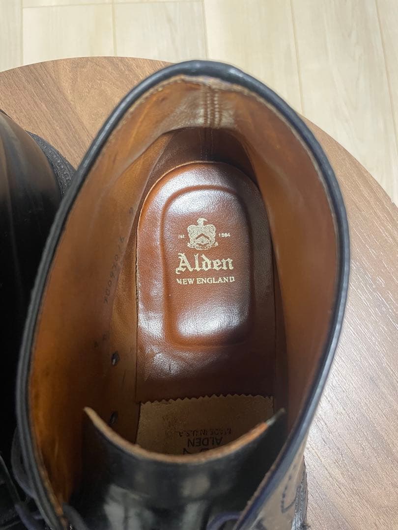 Alden 黒 1340 コードバン　9
