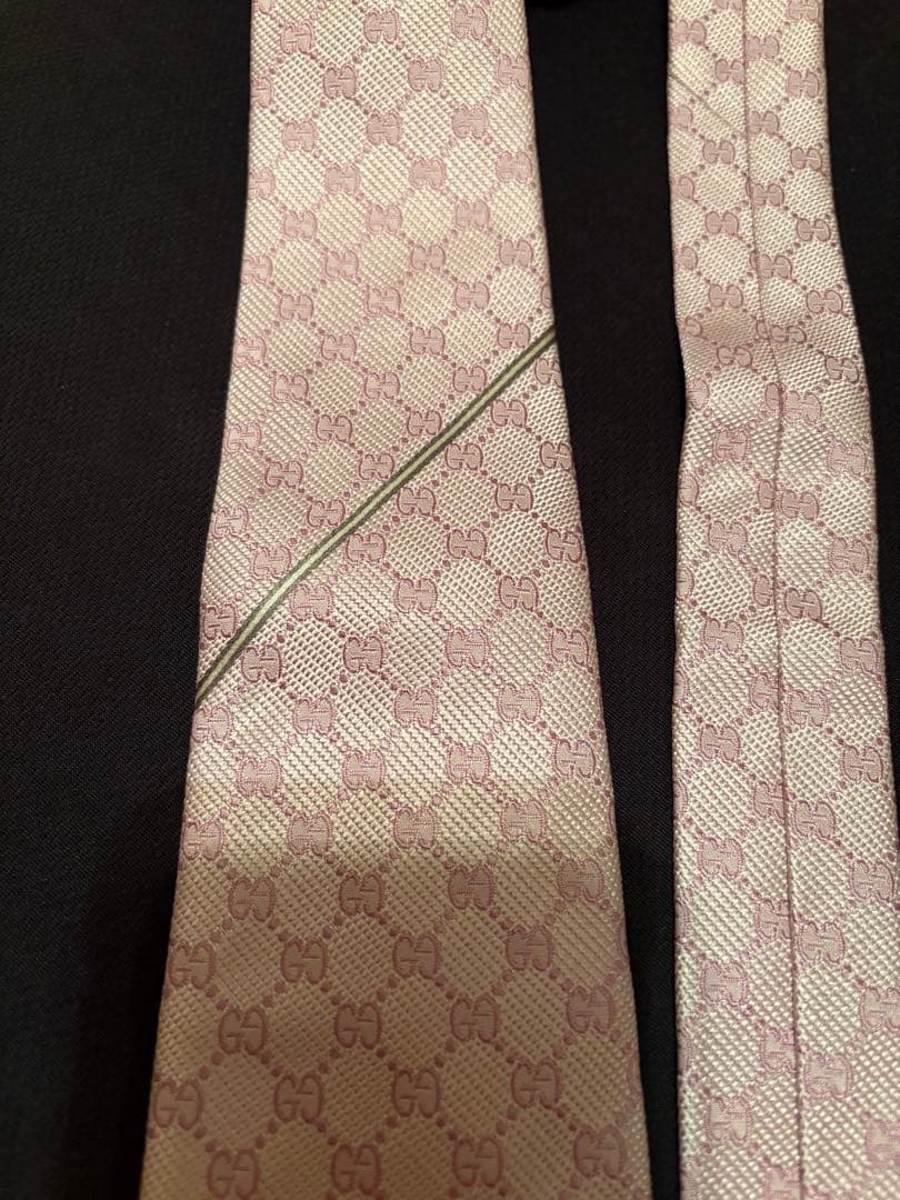 【新品タグ付き】GUCCI ネクタイ GGパターン