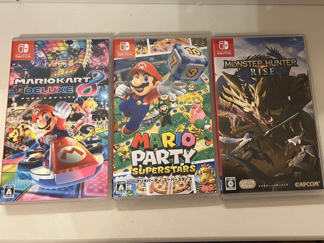 Switch ソフト　3本セット