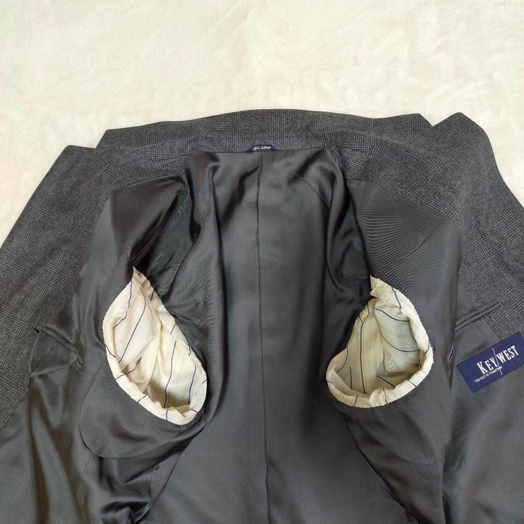 美品　80S 90S　ジャパンヴィンテージ　グレンチェック　スリーピーススーツ