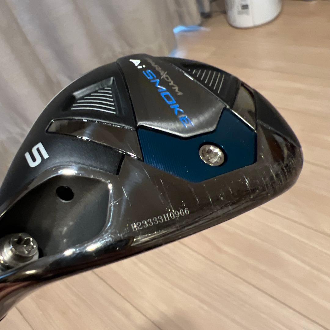 【カバー無し】Ai smoke ユーティリティ　5番　24度