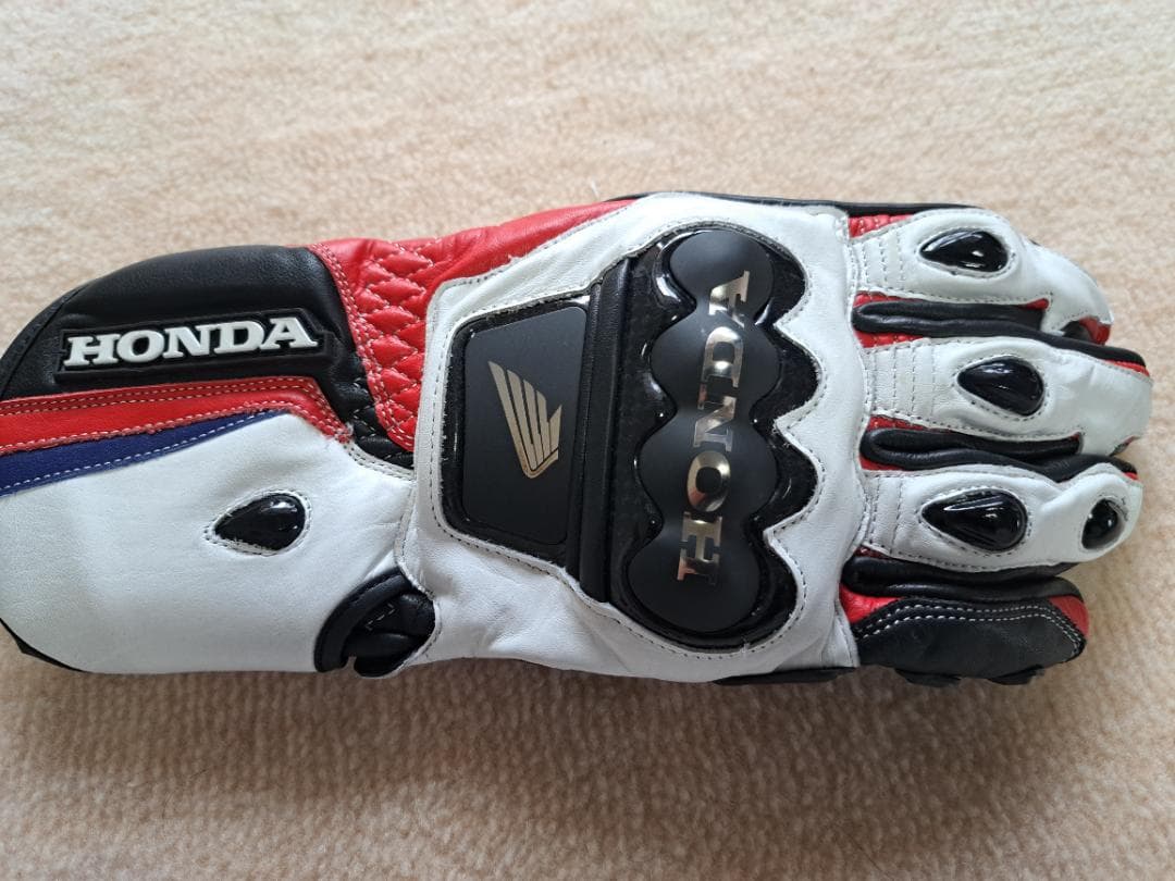 よしぼ　ホンダHRCレーシング レザーグローブ