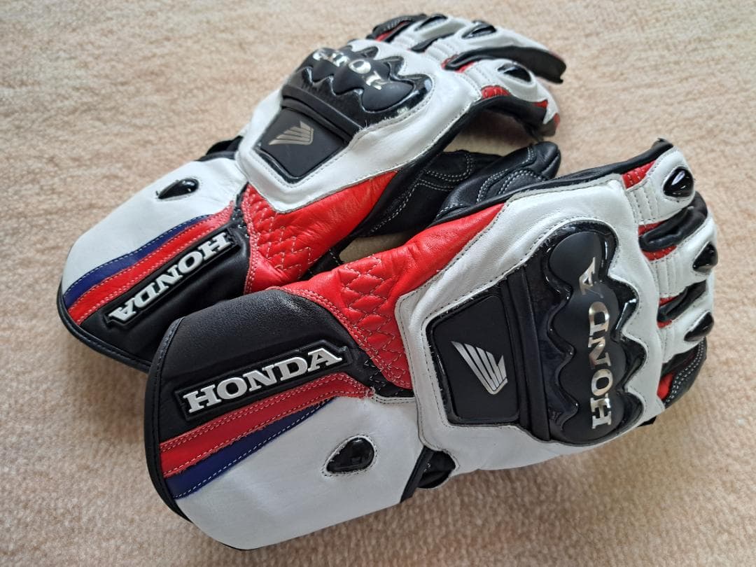 よしぼ　ホンダHRCレーシング レザーグローブ