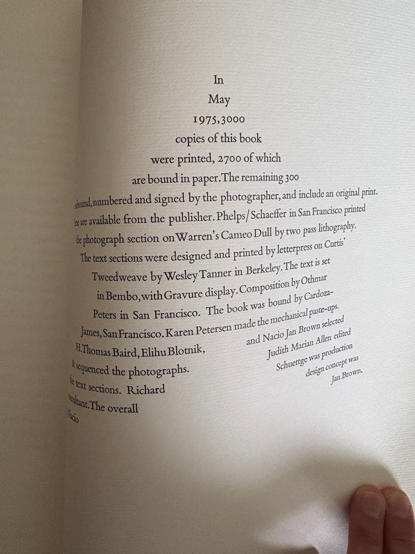 ヒッピー写真集　Rag Theater サイン付き