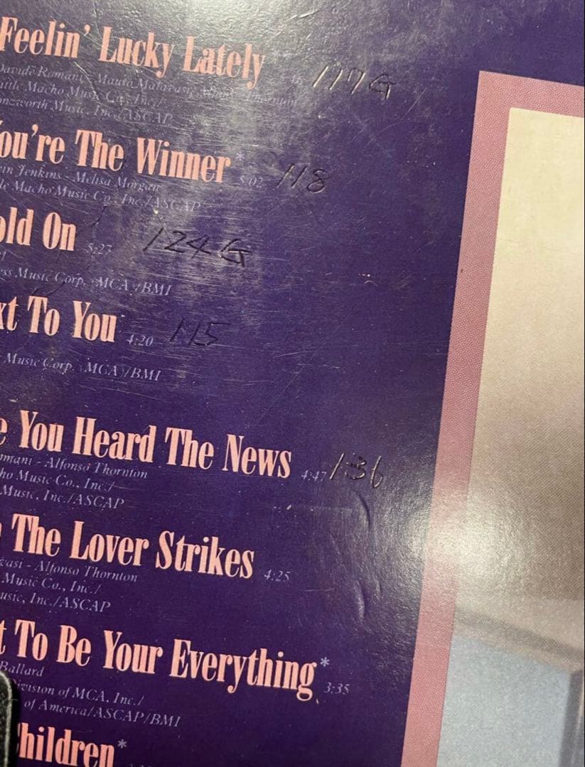 HIGH FASHION FEELIN' LUCKY レコード