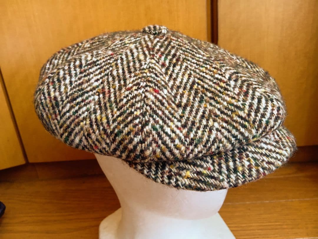 あ*ぁ様 Lock＆Co ジェームスロック ツイードキャスケット