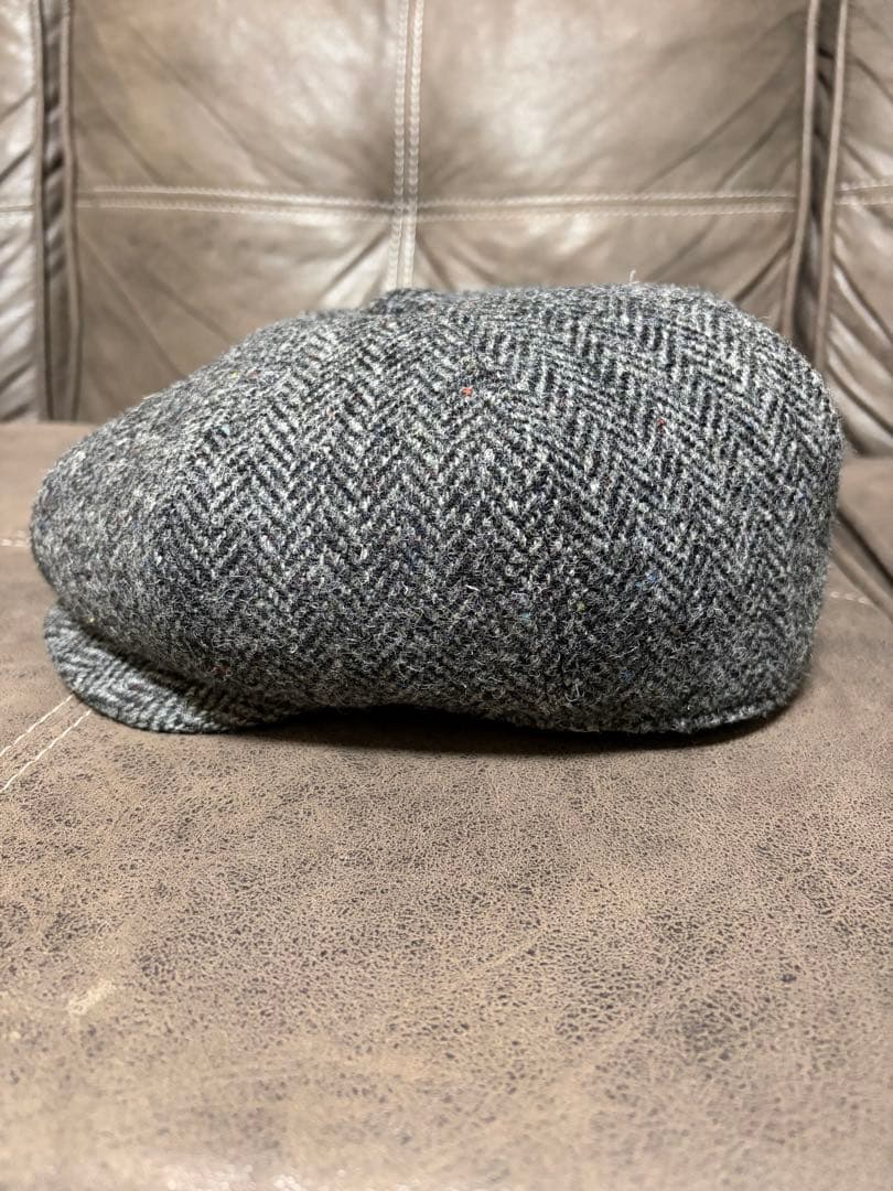 HATBLOCK DKキャスケット ハリスツイード 2L新品同様ハットブロック