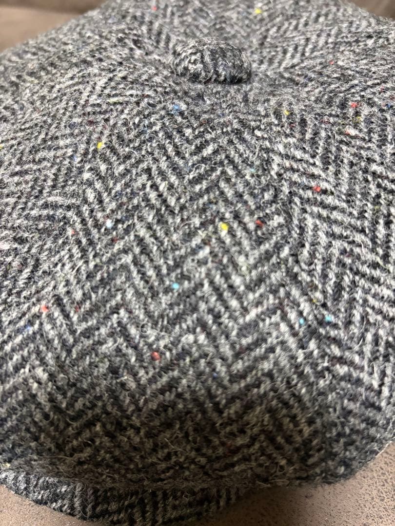 HATBLOCK DKキャスケット ハリスツイード 2L新品同様ハットブロック