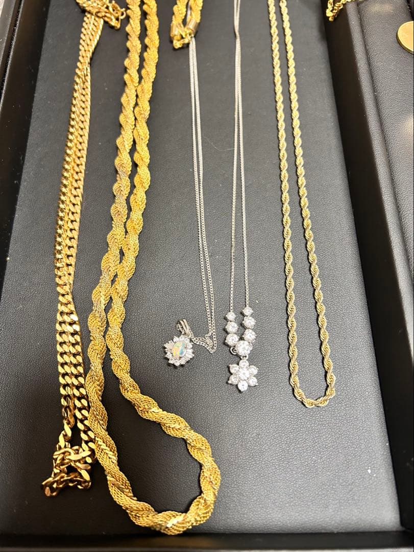 遺品整理 アクセサリー ネックレス まとめ売り