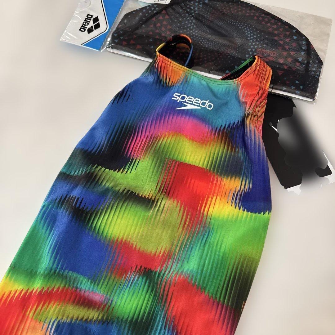 新品　レディース　スピード　競泳水着　Lサイズ　WA承認　フレックスシグマカイ