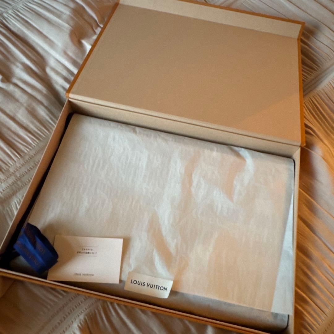 ルイヴィトン マフラー モノグラム クラシック アントラシット ダークグレー