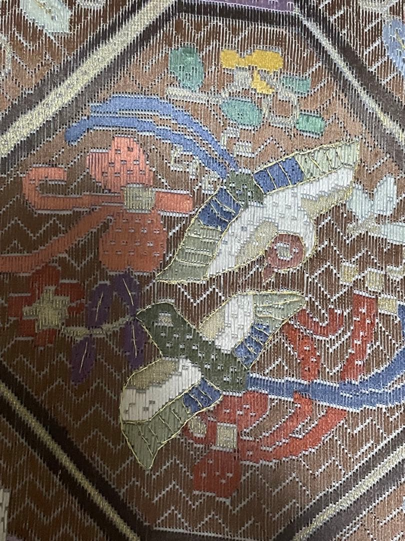 全通唐織　正倉院文様アレンジ