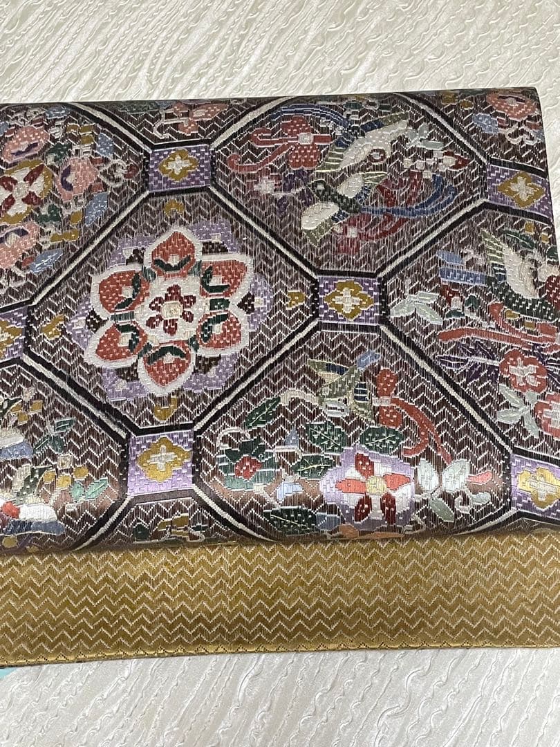 全通唐織　正倉院文様アレンジ