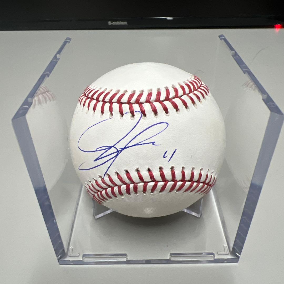 佐々木朗希 サイン入り野球 MLB