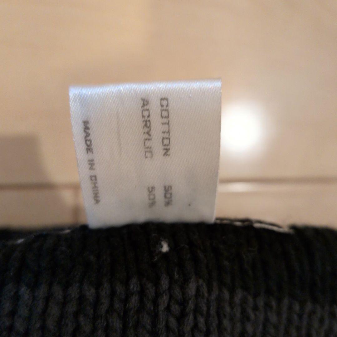 NUMBER (N)INE ボーダー バルーン ニット帽