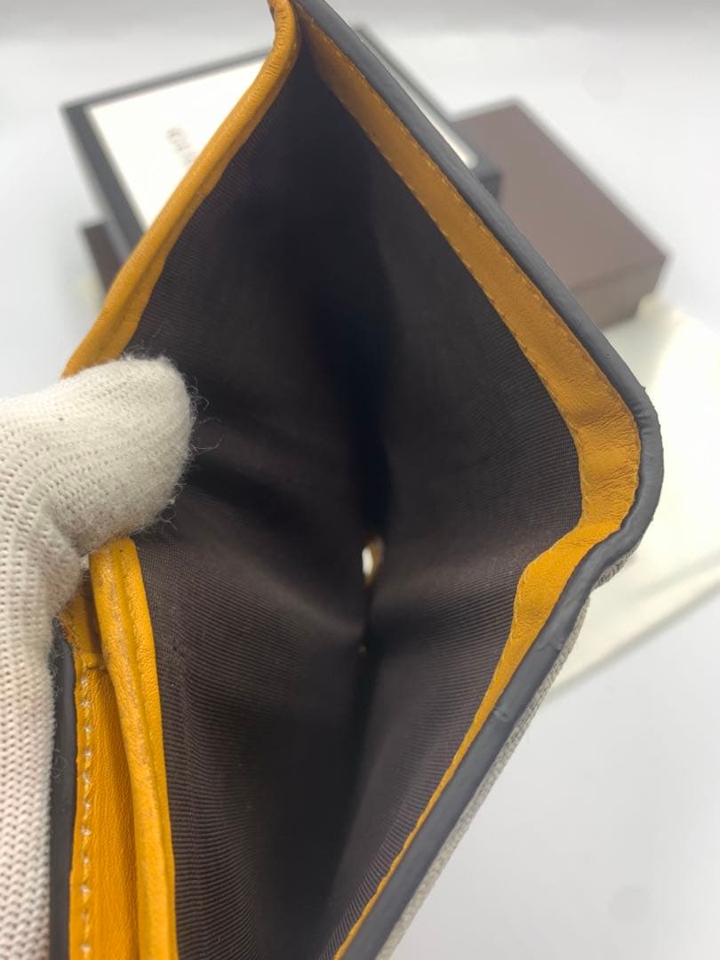 GUCCI グッチ ミスティックキャット 二つ折り 財布