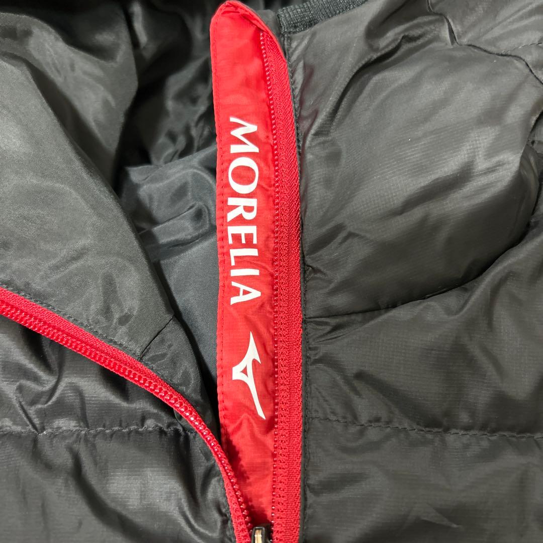 MIZUNO ミズノ　モレリア　MORELIA ダウン　ハーフコート M 美品