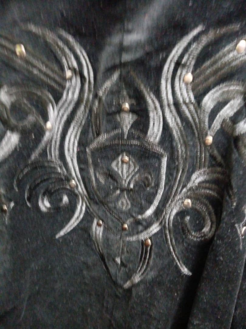 定価18万Affliction×FRANKY MAXベロアテーラードジャケット