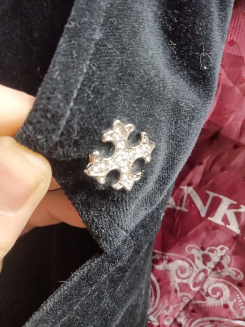 定価18万Affliction×FRANKY MAXベロアテーラードジャケット