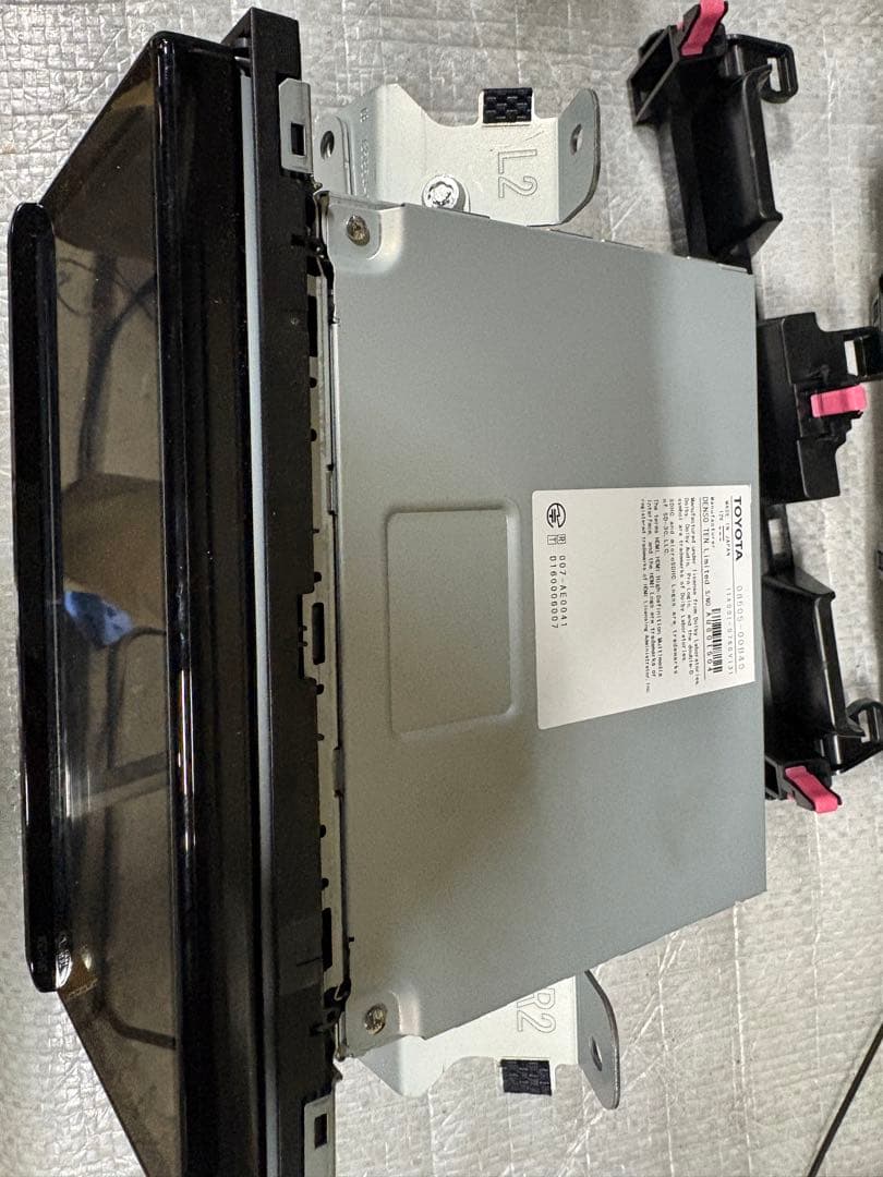 トヨタ プラド 150 純正9インチナビ 2.0ETC バックモニター