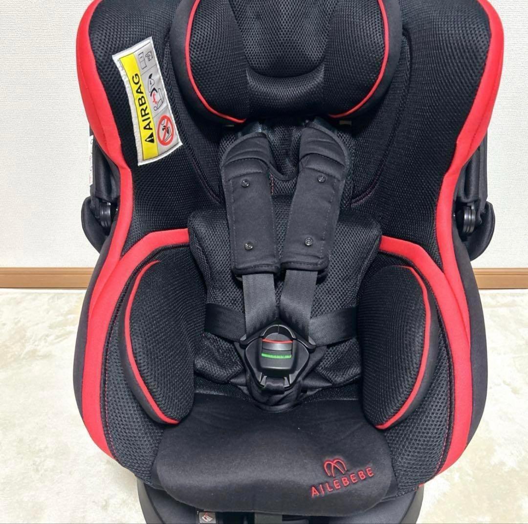 ✨美品✨ エールべべ　クルット3iグランスISOFIX チャイルドシート
