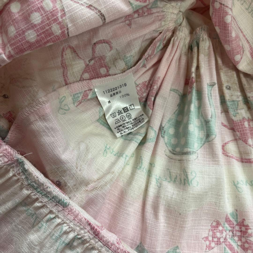 シャーリーテンプル ティーカップうさぎワンピース 110