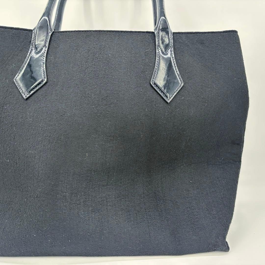 ヴィヴィアンウエストウッド トートバッグ フェルト ブラック