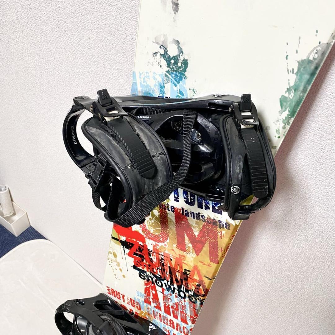 ZUMA スノーボード スノボ 板 冬レジャー 160cm カバー付き