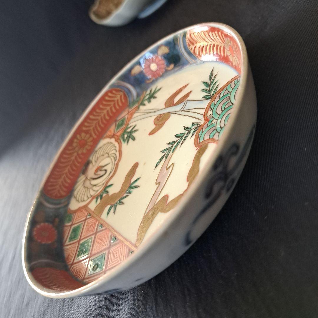 「ご成約者」です。 ご注意ください。「古伊万里色絵皿の競演！」 皿4客セッ