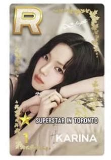 aespa カリナ karina SUPERSTAR トロント US トレカ