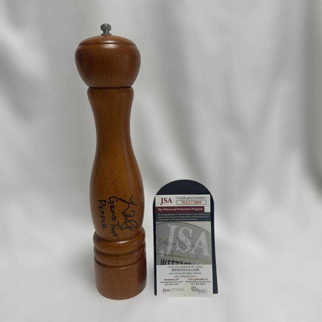 ヌードバー直筆サイン入りペッパーミル