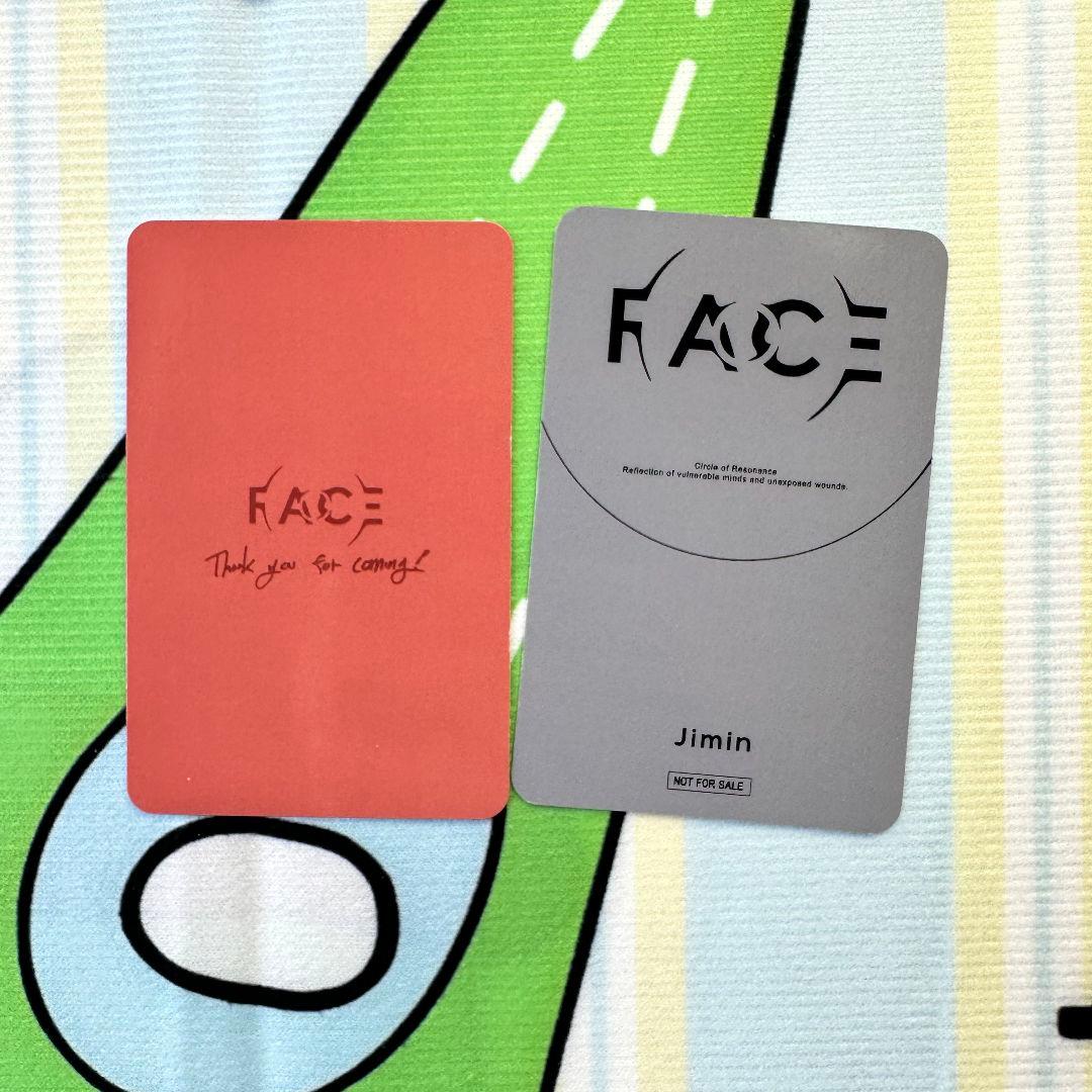BTS ラキドロ ジミン JIMIN FACEトレカ2枚