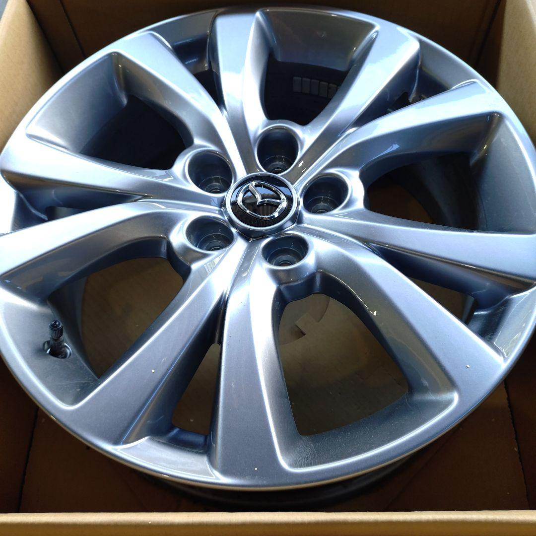 CX30純正アルミ4本セット 良品ガリキズなし