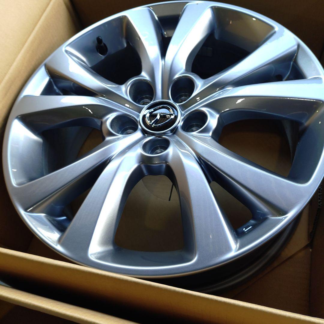 CX30純正アルミ4本セット 良品ガリキズなし