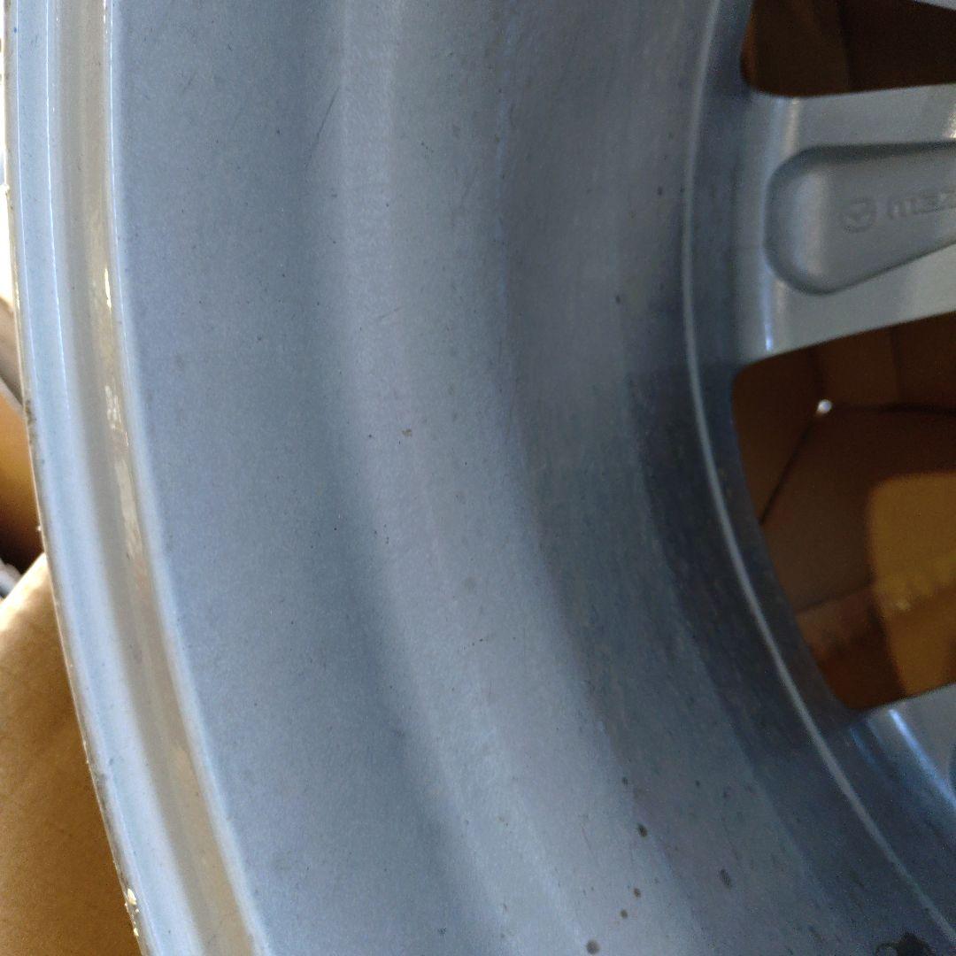 CX30純正アルミ4本セット 良品ガリキズなし