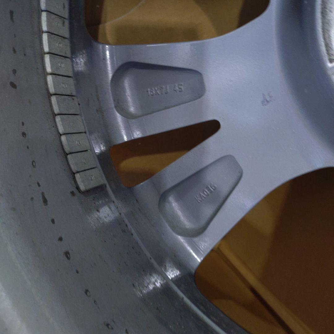 CX30純正アルミ4本セット 良品ガリキズなし