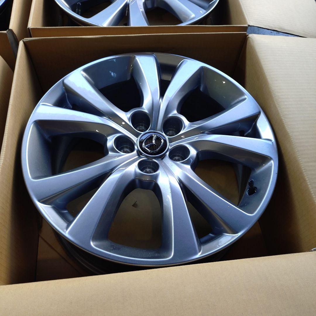 CX30純正アルミ4本セット 良品ガリキズなし