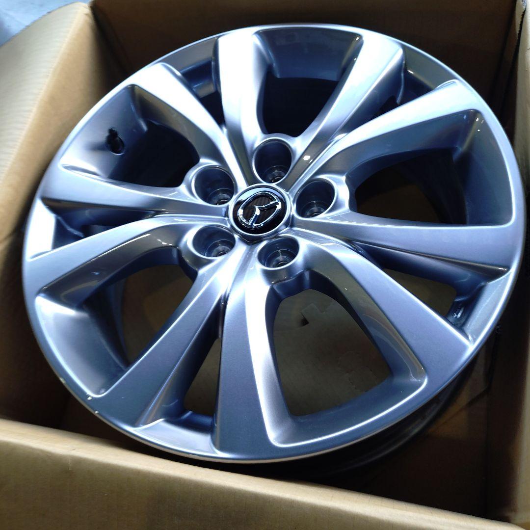 CX30純正アルミ4本セット 良品ガリキズなし