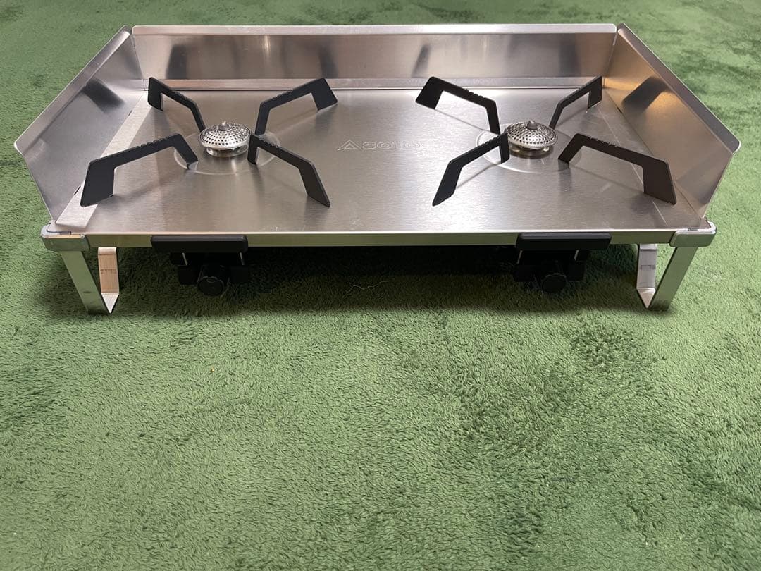 未使用】SOTO 2バーナーGRIDハードケースST-5261＋GRIDテーブル