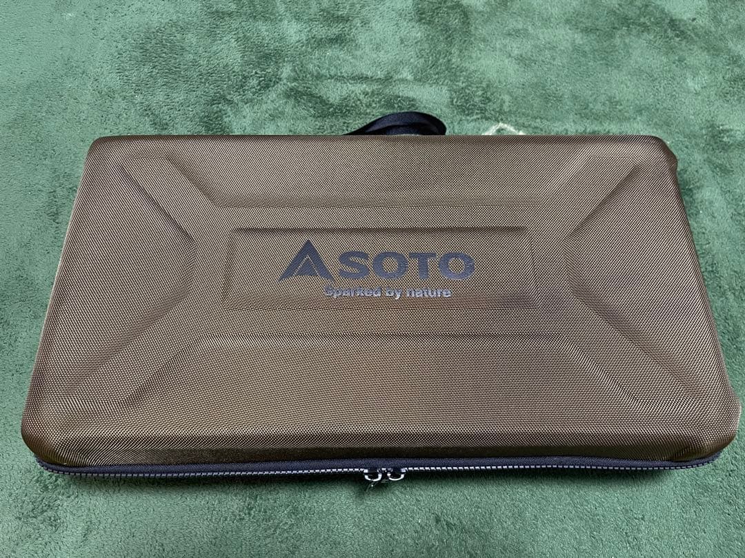 未使用】SOTO 2バーナーGRIDハードケースST-5261＋GRIDテーブル